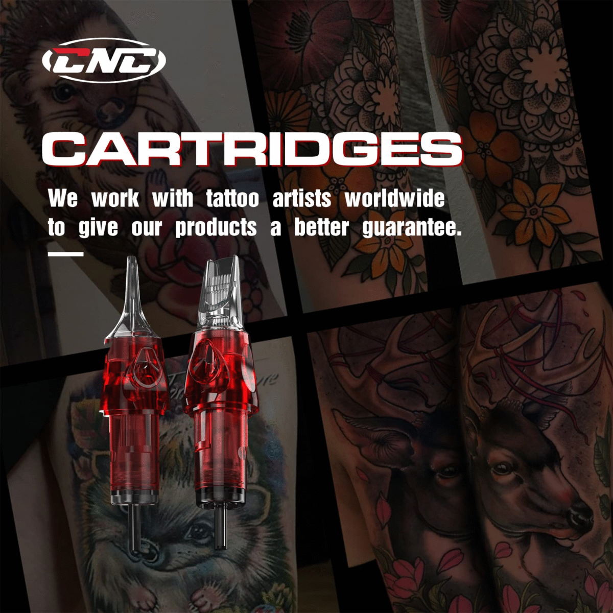Tattoo Cartridges Needles 20pcs #12 Standard Round Magnum Assorted Tattoo Needle Mixed Cartridge for Tattooing 7RM 9RM 11RM 13RM EN04-20KIT-O - Image 3