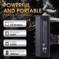 Portable Wireless Tattoo Printer Thermal Printer Transfer Blue Tooth USB Mobile Machine Text PDF Document Maker - Image 7