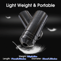 Ambition Torped 32mm Rotary Tattoo Machine Short Pen with Brushless Motor Professional Cartridges Tattoo Gun with RCA Cord for Tattoo Artists - Image 5