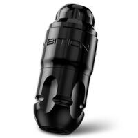 Ambition Lutin Rotary Tattoo Gun with Straight Drive Bar - Short Tattoo MachinePen with Brushless Motor Strong Power Low Vibration with RCA Cord for Professional Tattoo Artist