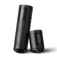 Ambition Ninja Ultra Wireless Tattoo Machine with Intelligent Billing Feature- Rotary Cartridge Pen with 1900mAh Wireless Tattoo Gun Coreless Motor Straight Drive Bar Equipment for Tattoo Artists - Image 3