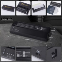 Portable Wireless Tattoo Printer Thermal Printer Transfer Blue Tooth USB Mobile Machine Text PDF Document Maker - Image 2
