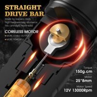 Ambition Ninja Ultra Wireless Tattoo Machine with Intelligent Billing Feature- Rotary Cartridge Pen with 1900mAh Wireless Tattoo Gun Coreless Motor Straight Drive Bar Equipment for Tattoo Artists - Image 5