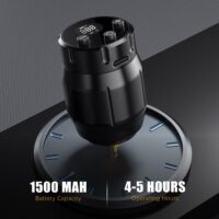 Wireless Tattoo Power Supply Rechargeable Cordless Tattoo Battery Pack 1500mAh RCA Connector LED Digital Display for Rotary Tattoo Pen Machine - Image 9