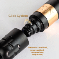 Ambition Soldier Rotary Battery Pen Tattoo Cartridge Machine with 2400mAh Wireless Power Japan Coreless Motor Digital LED Display Tattoo Equipment Supply for Professionals and Beginners Tattoo Artists - Image 5