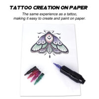 Ballpoint Tattoo Cartridge Needle - Safe, realistic practice tool for artists & beginners