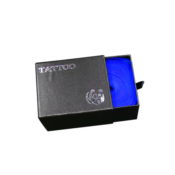 100pcs colorful tattoo clip line bags (blue/pink/black) disposable tattoo supplies