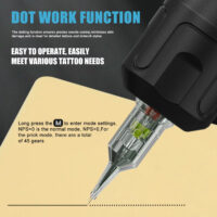 Professional Wireless Tattoo Pen – Long Battery Life & Adjustable Settings