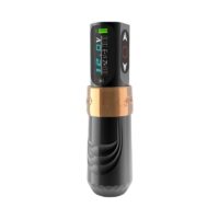 wireless tattoo pen with LED display, adjustable voltage for professional linework and shading