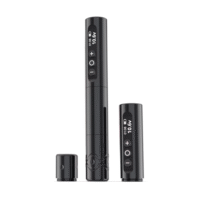 professional wireless tattoo pen machine adjustable grip, digital display