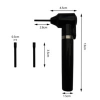 Tattoo pigment mixer pen with 5pcs disposable tips, professional ink mixing tool