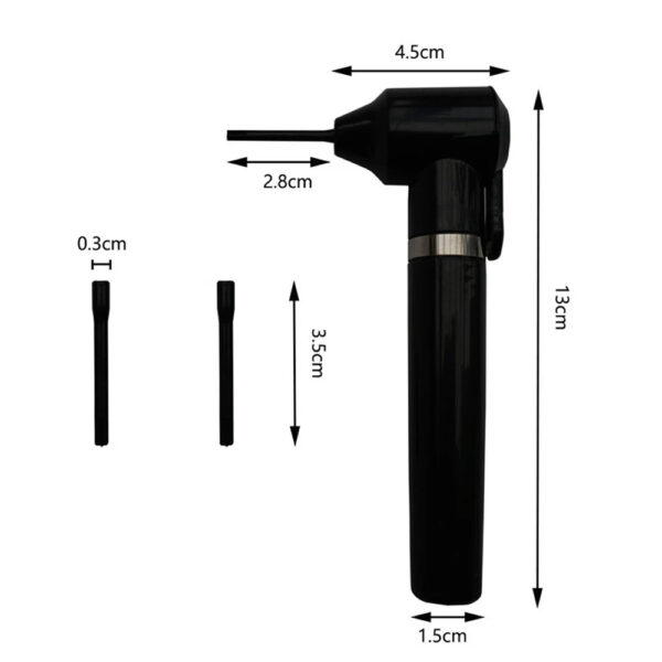 Tattoo pigment mixer pen with 5pcs disposable tips, professional ink mixing tool