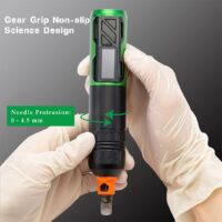 Multi - color wireless tattoo pen with HD screen, Type - C charging for professional tattooing