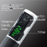 Multi - color wireless tattoo pen with HD screen, Type - C charging for professional tattooing