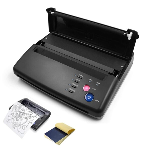 Professional tattoo transfer machine with easy operation, fast & durable for high-quality stencils