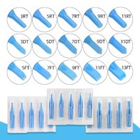 50pcs/box tattoo tips disposable sterile tattoo nozzles for tattoo machine