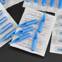 50pcs/box tattoo tips disposable sterile tattoo nozzles for tattoo machine