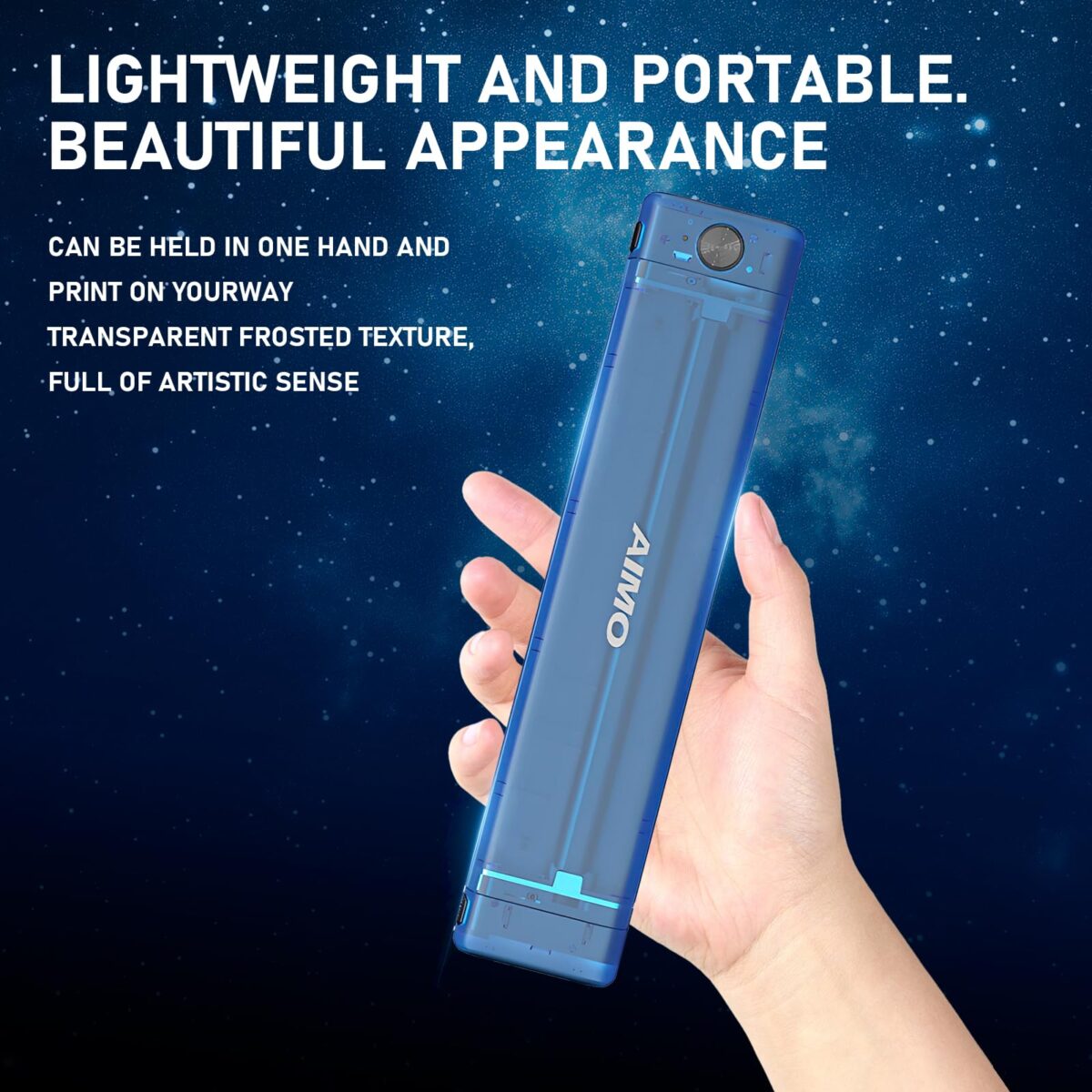 Portable Bluetooth tattoo stencil printer with high-definition printing for all-size designs
