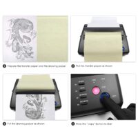 professional tattoo transfer machine easy to use, high quality stencil printing