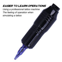 20 pcs ballpoint tattoo cartridge needle safe, realistic practice for tattoo artists & beginners