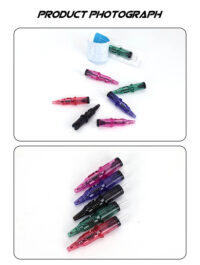 20 pcs ballpoint tattoo cartridge needle safe, realistic practice for tattoo artists & beginners