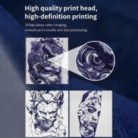 portable tattoo stencil printer bluetooth, high definition, easy operation