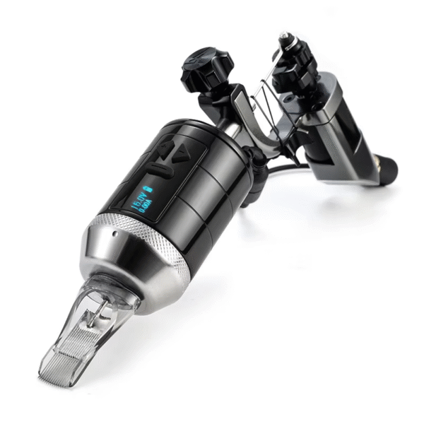 3v 15v wireless tattoo machine with 0.1v precision adjustment – professional rotary gun for artists