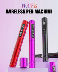 professional wireless tattoo pen machine adjustable grip, digital display