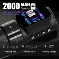 Professional Wireless Tattoo Pen – Long Battery Life & Adjustable Settings