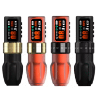 professional wireless tattoo machine pen with lcd display | adjustable stroke 2.3–4.5mm, 2000mah battery, aviation aluminum alloy