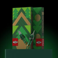 10pcs/box tattoo cartridges needles green christmas tree boutique disposable sterile safety needles for tattoo machine supplies