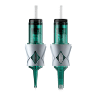 20pcs/box quality green younglife pmu smp sharp durable tattoo needle permanent makeup cartridge with finger ledge