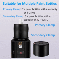 paint shaker cordless tool for model paints acrylic nails tattoo ink mini mixer auto shut off hands free shaking machine