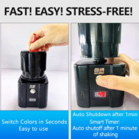 paint shaker cordless tool for model paints acrylic nails tattoo ink mini mixer auto shut off hands free shaking machine