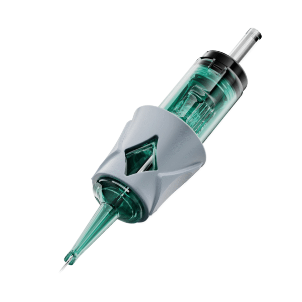 20pcs/box quality green younglife pmu smp sharp durable tattoo needle permanent makeup cartridge with finger ledge