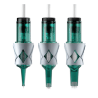 20pcs/box quality green younglife pmu smp sharp durable tattoo needle permanent makeup cartridge with finger ledge