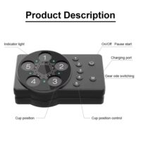 electric tattoo ink mixer efficient, multi position ink blending tool for tattoo artists