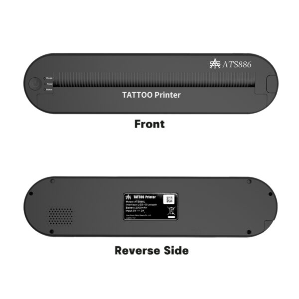 portable tattoo stencil printer bluetooth, high resolution, multi device compatibility