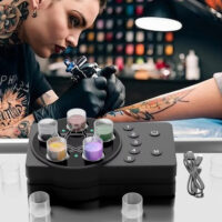 electric tattoo ink mixer efficient, multi position ink blending tool for tattoo artists