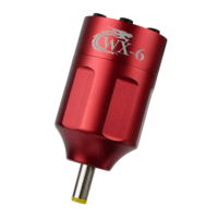 WX-6 Wireless Tattoo Power Supply Digital Battery Pack for Rotary Tattoo Machines