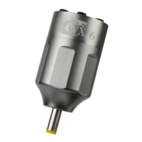 WX-6 Wireless Tattoo Power Supply Digital Battery Pack for Rotary Tattoo Machines