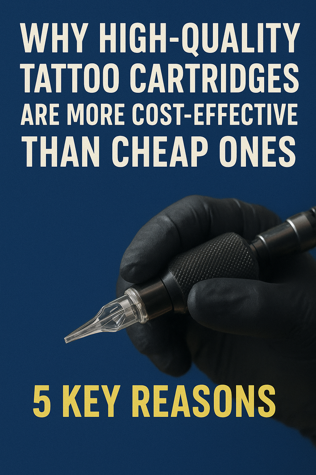 High-quality tattoo cartridge vs cheap cartridge comparison – why premium needles save money and improve results