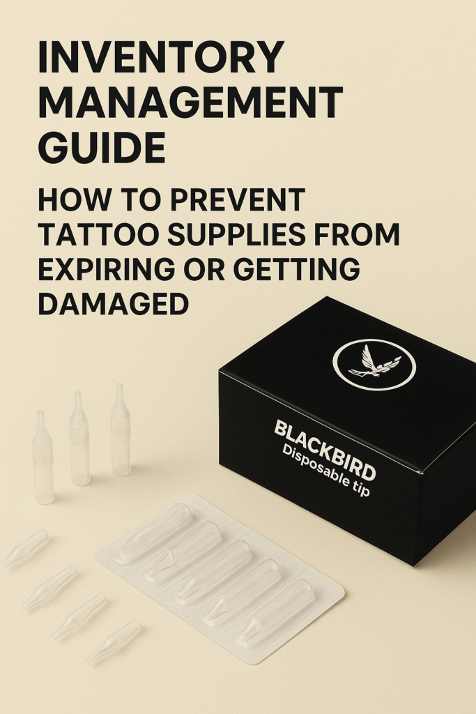Inventory management guide for tattoo supplies – prevent needles and ink from expiring or getting damaged