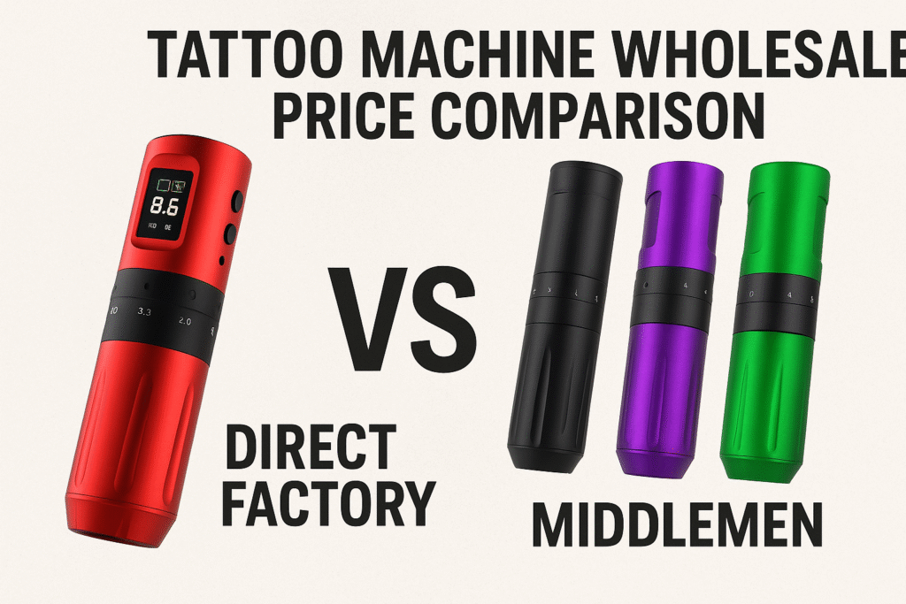 Tattoo Machine Wholesale Price Comparison: Direct Factory vs. Middlemen