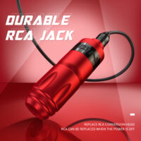 Wireless Wired Tattoo Pen Machine with LCD Touch Screen - Professional Tattoo Device