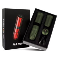 Wireless Wired Tattoo Pen Machine with LCD Touch Screen - Professional Tattoo Device