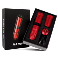 Wireless Wired Tattoo Pen Machine with LCD Touch Screen - Professional Tattoo Device