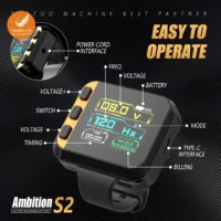 1600mAh wireless tattoo power supply with digital display for tattoo machines