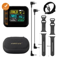 1600mAh wireless tattoo power supply with digital display for tattoo machines