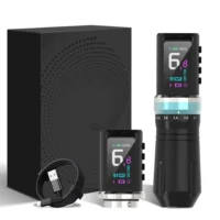 2025 New Wireless Tattoo Machine Pen with Adjustable Stroke 2.3–4.5mm and 2200mAh Battery